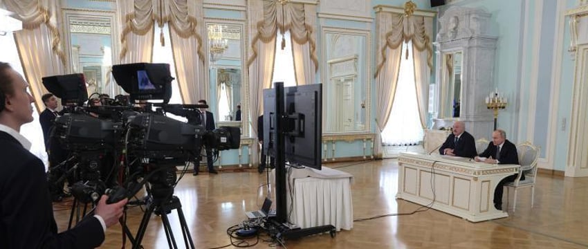 Лукашенко с Путиным ввел в эксплуатацию комплекс в Антарктиде