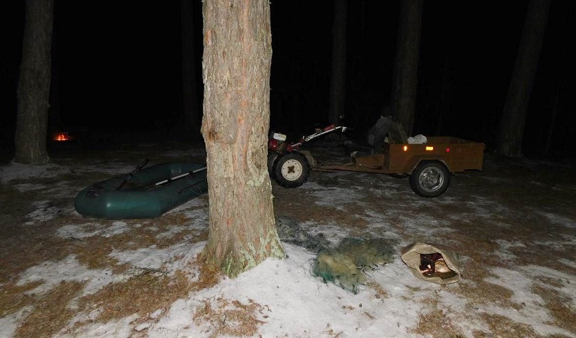 Браконьеры наловили рыбы на 1400 долларов, уголовное дело возбуждено в Бешенковичском районе. Фото СК