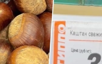 В магазины завезли недешевые каштаны