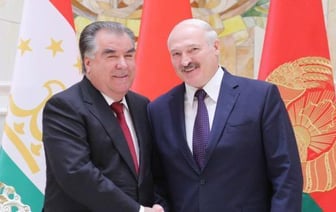 Лукашенко поздравил президента Таджикистана Рахмона с днем рождения