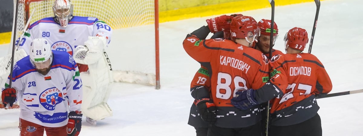 Хоккеисты «Немана» разгромили «Юность» в рамках белорусского «классико»