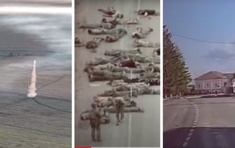 Появилось видео первых часов наступления ВСУ в Курской области России — Видео