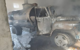 Череда пожаров техники произошла в Витебской области