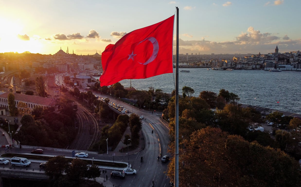 The Bosphorus strait in Istanbul. (Photo Credit: Moe Zoyari / Bloomberg)