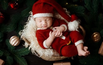 Католікі Полацка сустракаюць Божае Нараджэнне. Фота з касцёла Святога Андрэя Баболі