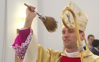 Велікоднае віншаванне біскупа Алега Буткевіча