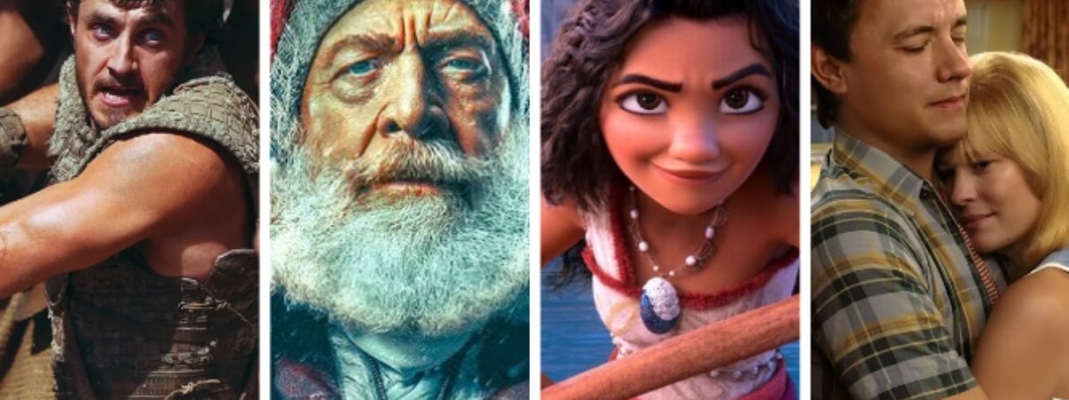 Сиквел «Гладиатора», блокбастер про похищение Санты и драма со звёздами «Фореста Гампа». Собрали топ-6 кинопремьер ноября — Видео