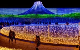 Самое масштабное световое шоу в мире показали в Токио