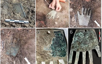 В Испании нашли загадочную бронзовую руку с тайными надписями