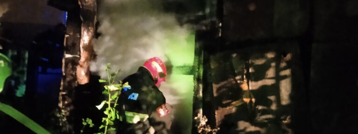 Ночью на Суворова Гродно горел дом — что стало причиной ЧП