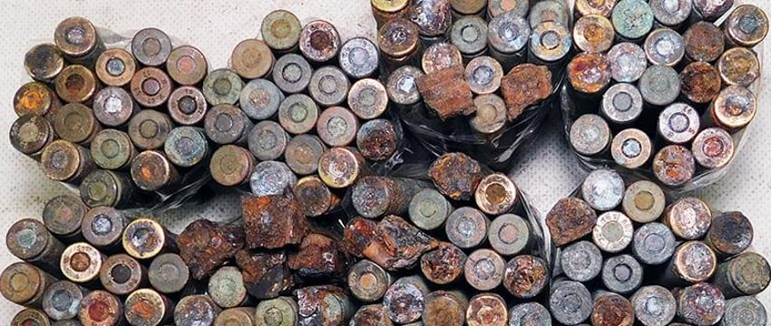 Школьник собирал штык-ножи и боеприпасы в Барановичах