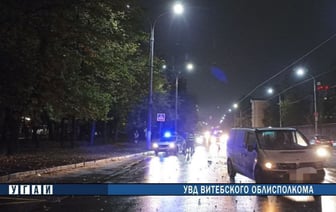 Сразу два пешехода попали под машину на улице Буденного в Витебске