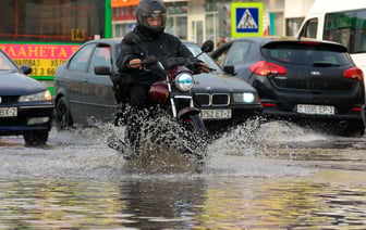 Больше месячной нормы осадков выпало в Витебске всего за 4 дня