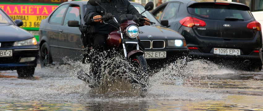 Больше месячной нормы осадков выпало в Витебске всего за 4 дня