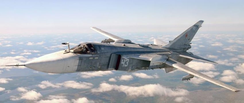 Российский истребитель Су-24 нарушил воздушное пространство Швеции