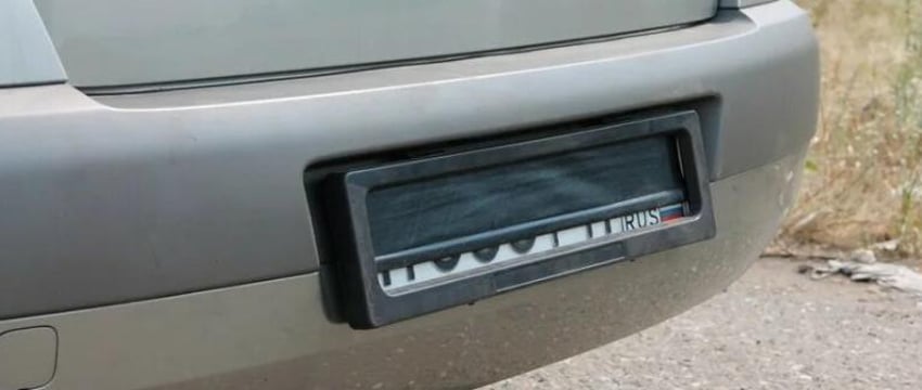 В России будут лишать водительских прав за сокрытие номеров