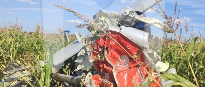 В Подмосковье разбился самолет Ан-2, погибли летчики