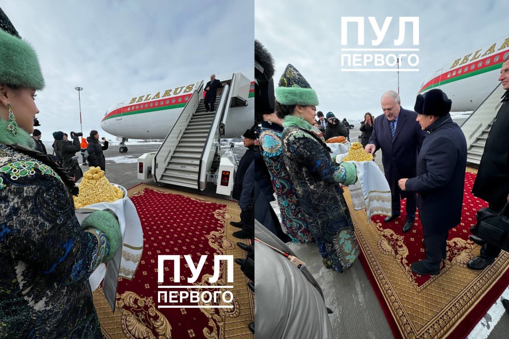 Лукашенко прибыл с рабочим визитом в Казань