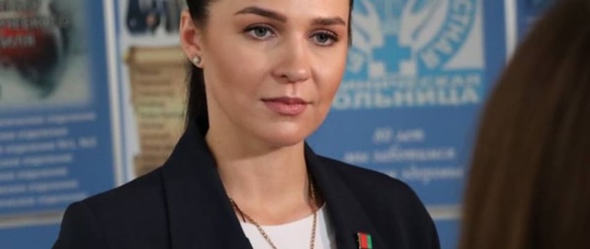 Первая белорусская женщина-космонавт Марина Василевская посещает Брест