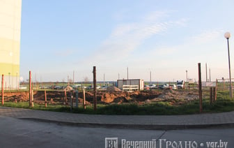 Строительство нового торгового центра в Гродно