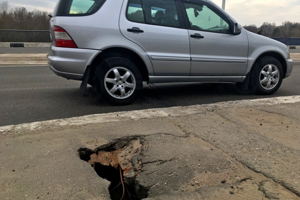 Юбилейный мост в Витебске. Фото Сергея Серебро