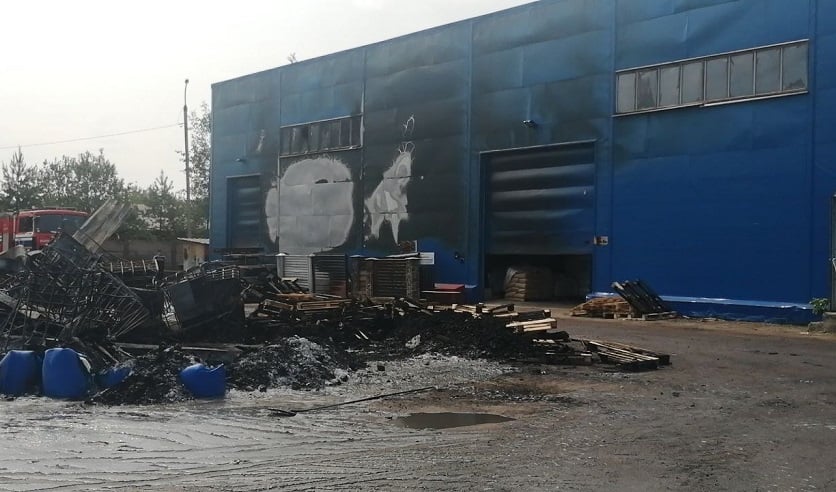 Следователи выяснили, почему сгорел склад с химической продукцией в Колодищах