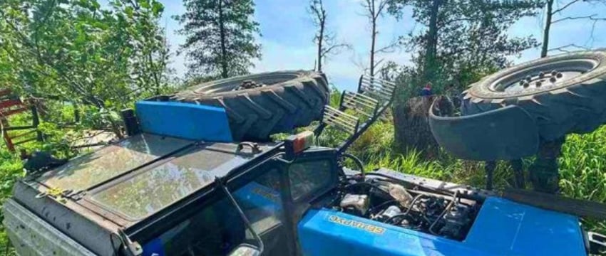 Авария с пьяным трактористом в Ивацевичском районе