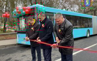 В Витебске после ремонта открыли путепровод Металлистов, закрытый в декабре прошлого года