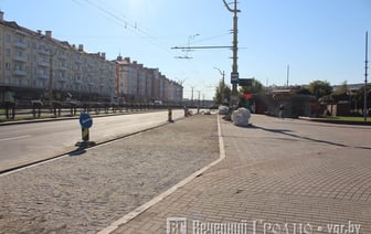 В Гродно на Советской площади открывают остановку