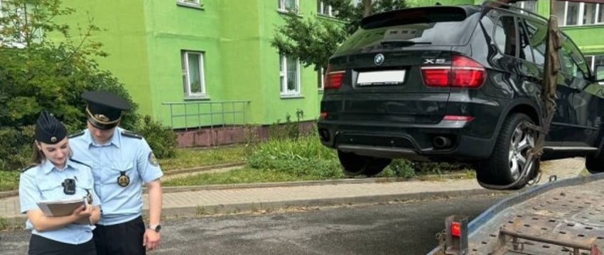 Белорус не желал погашать долги. Что стало с его BMW?