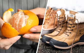 Зачем класть шкурки мандаринов в обувь? Помогут справится с одной неприятной проблемой — Полезно