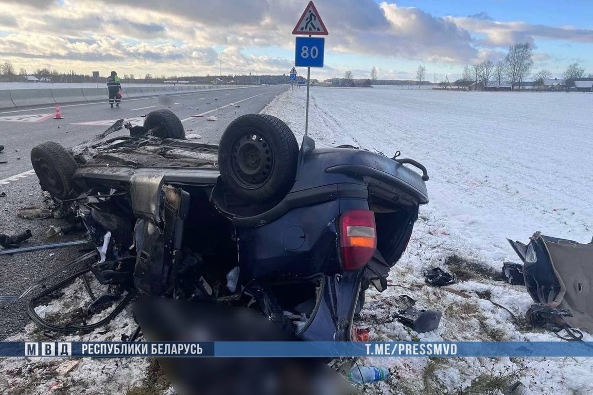 Страшное ДТП произошло в Беларуси: четверо погибших