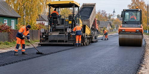 В агрогородках Верейковского сельсовета продолжается ремонт дорог