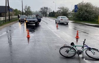В Кобрине легковушка сбила женщину на пешеходном переходе