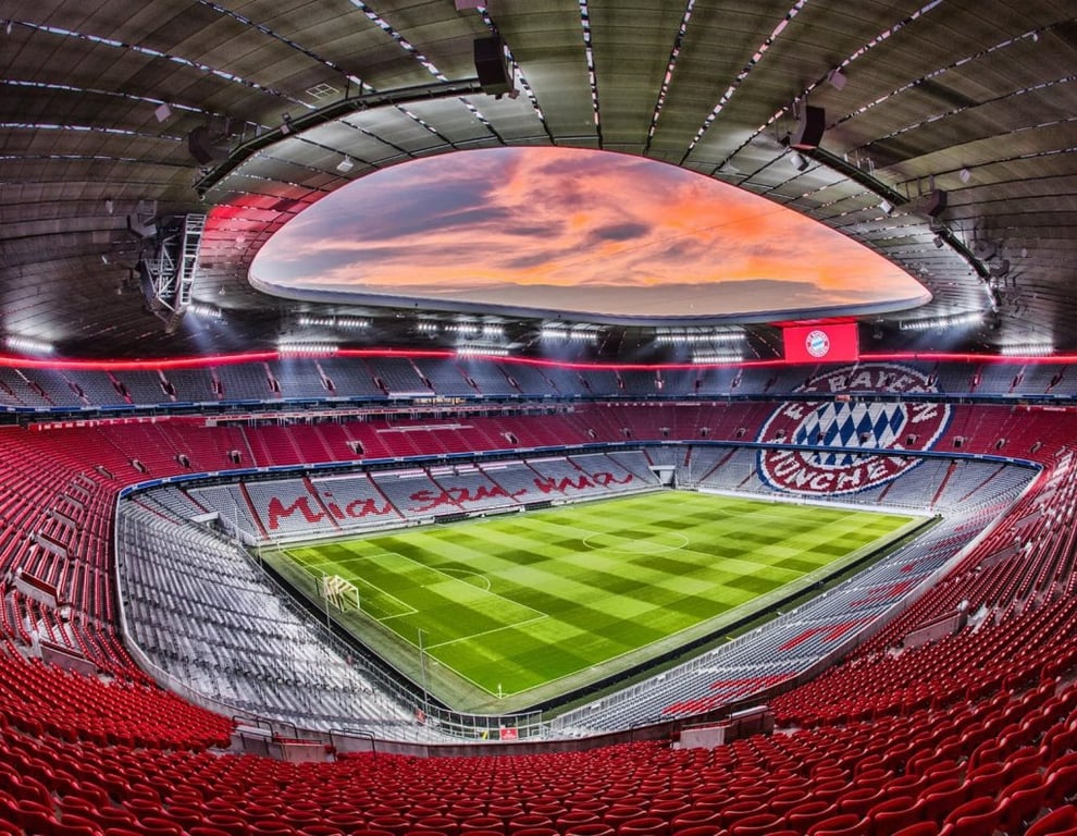 Арена в Мюнхене, на которой пройдет матч открытия. Фото: FC Bayern Munchen