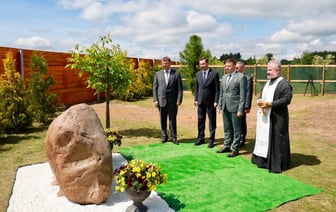 Под Гродно заложили камень на месте строительства будущей часовни — где она появится