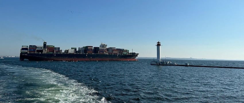 Украина захватила иностранное грузовое судно, которое "разворовывало" зерно из Крыма