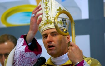 Каляднае віншаванне віцебскага біскупа Алега Буткевіча