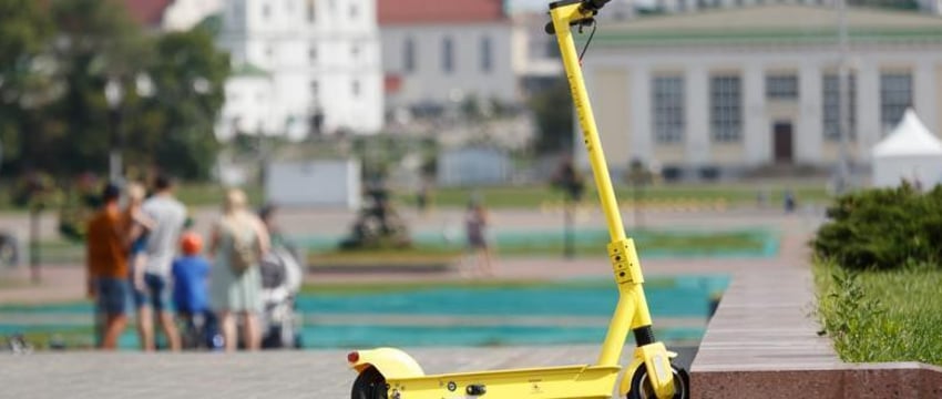 В Минске запретят скорость больше 10 км/ч для арендных самокатов