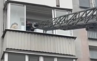 В Беларуси двухлетняя девочка заперла мать на балконе. Пришлось вмешаться спасателям