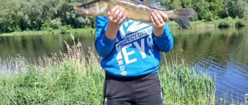 Соревнования по спиннингу в Кобрине: самый младший участник поймал самую большую рыбу