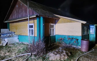 В Ивьевском районе пожарный извещатель разбудил мужчиу и спас ему жизнь