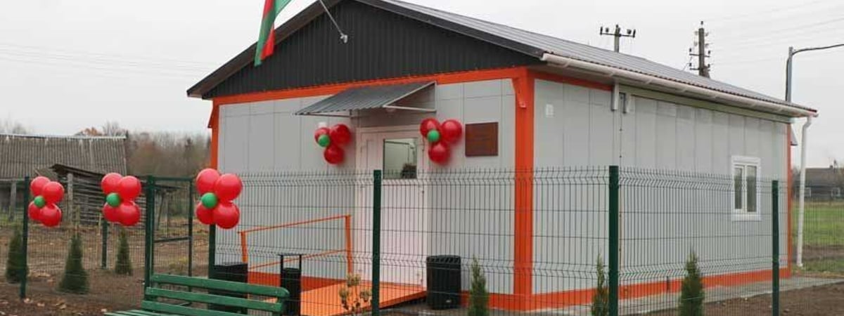 На Гродненщине показали, как выглядит новый модульный фельдшерский пункт, обслуживающий 9 деревень