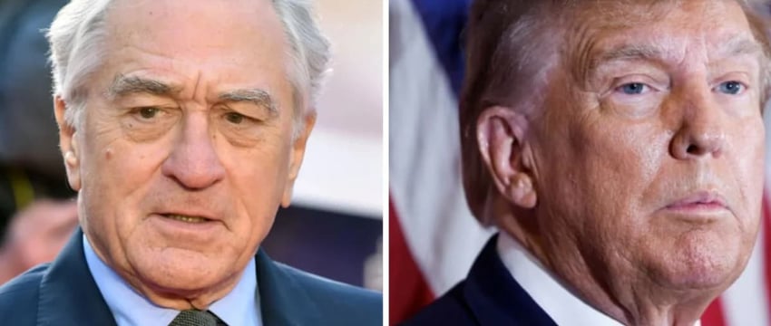 Роберт Де Ниро назвал Трампа "Клоуном" за пределами суда во время судебного процесса по делу о секретных деньгах