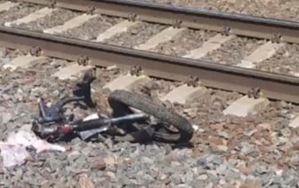 Поезд сбил пару байкеров в Столбцовском районе