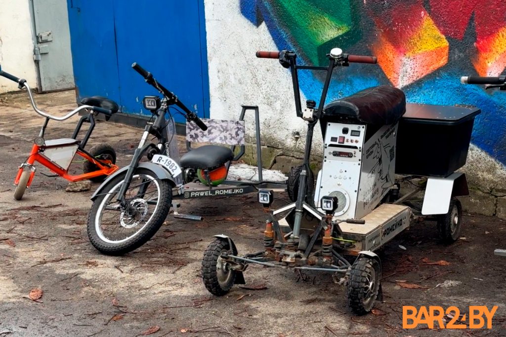 Необычную электротехнику создает житель Барановичей