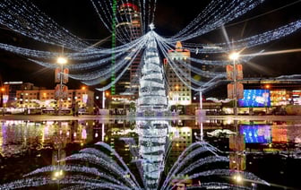 Энергетики рассказали, когда и где в Минске ждать новую иллюминацию к Новому году