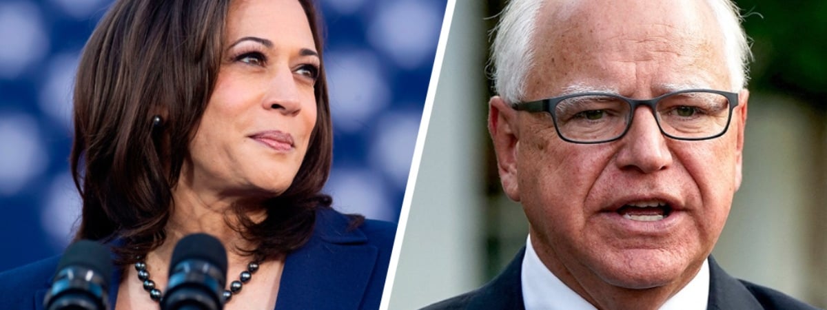 Харрис назвала своего кандидата в вице-президенты на выборах главы США