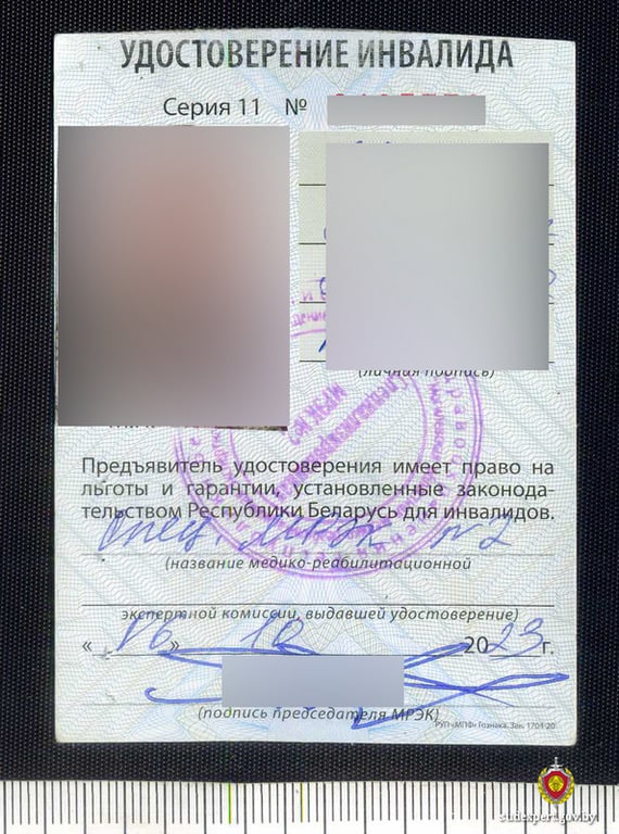 Белорус «изменил» группу инвалидности, чтобы заработать на льготе при растаможке авто