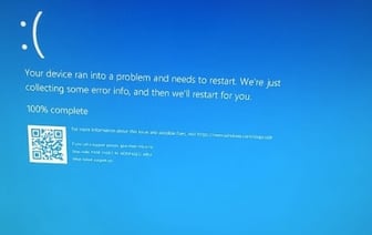 Системы Windows перезагружаются из-за этой ошибки и появляется синий экран смерти